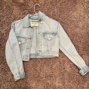 Garage denim jacket (size: xs)